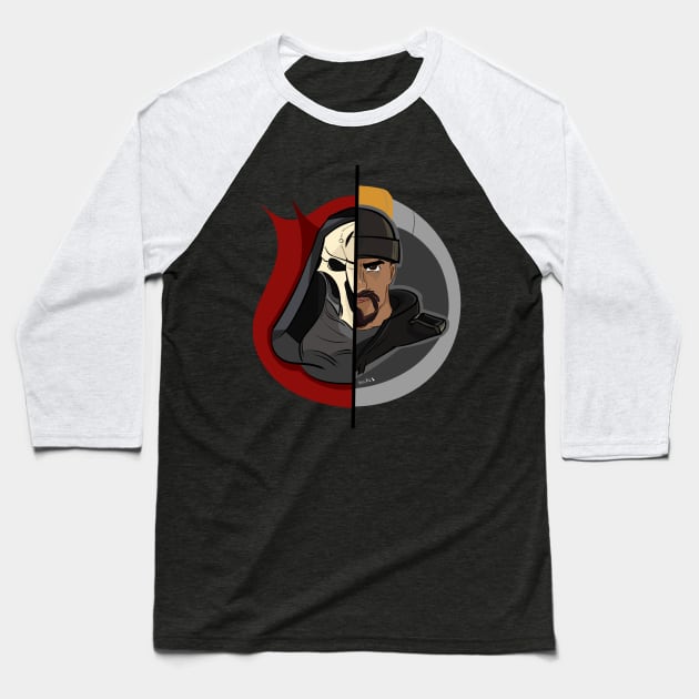 Reyes - Overwatch Baseball T-Shirt by MadByte